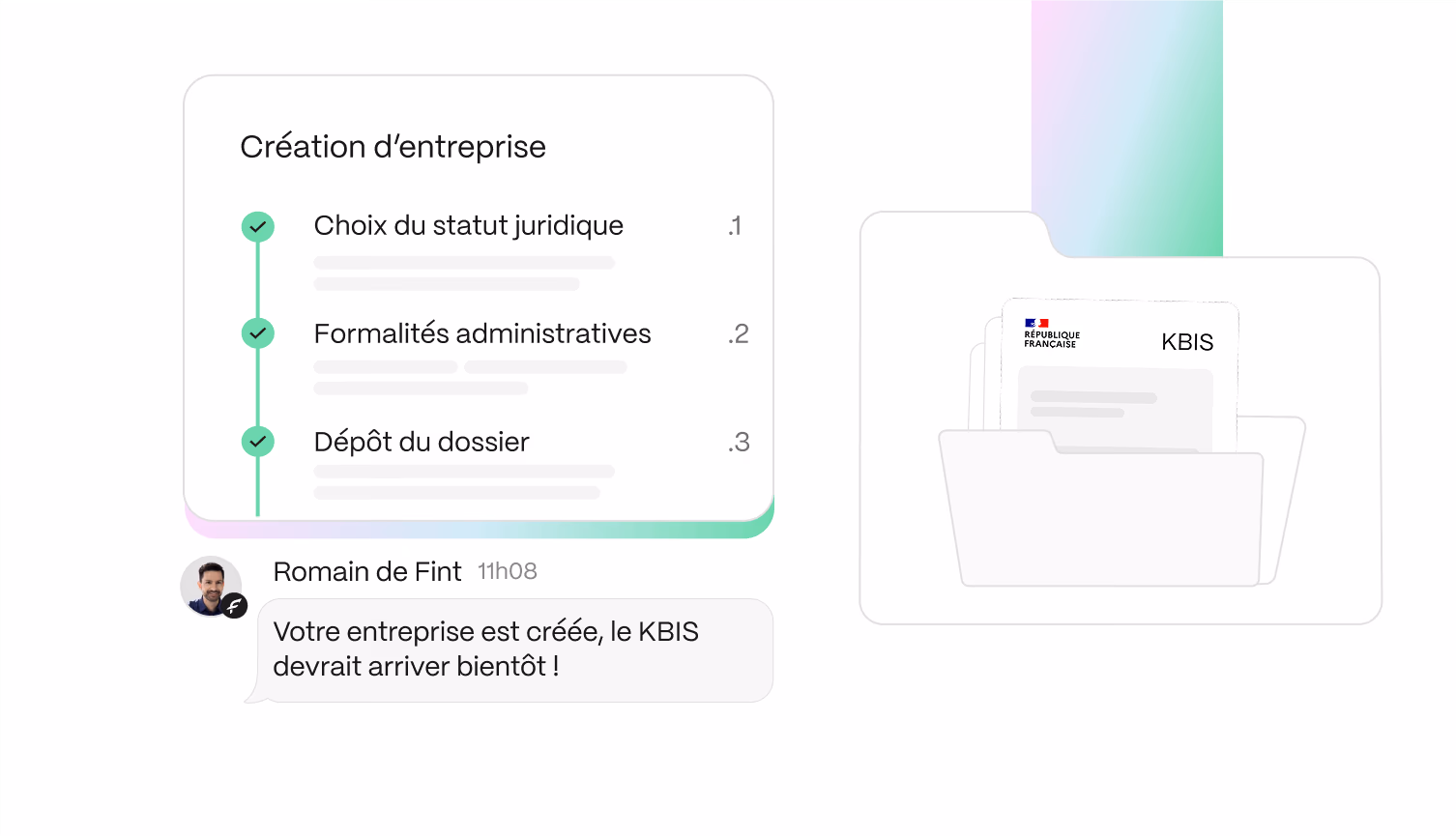 Illustration création d'entreprise